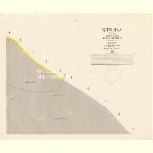 Ritschka (Rička) - c6717-1-004 - Kaiserpflichtexemplar der Landkarten des stabilen Katasters
