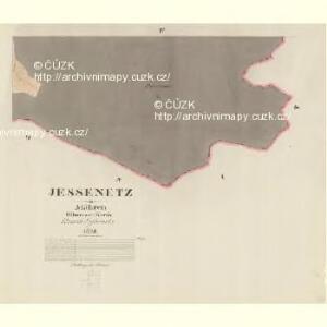 Jessenetz - m1075-1-003 - Kaiserpflichtexemplar der Landkarten des stabilen Katasters
