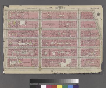 Plate 43: Bounded by W. 20th Street, Broadway, [Washington Square], E. 14th Street, W. 14th Street, and Seventh Avenue.