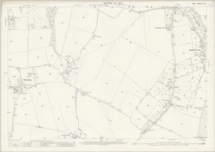 Kent XLV.5 (includes: Leaveland; Sheldwich; Throwley) - 25 Inch Map