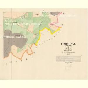 Podmokl (Podmok) - c5911-1-004 - Kaiserpflichtexemplar der Landkarten des stabilen Katasters