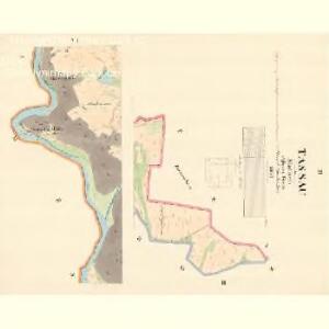 Tassau - m3082-1-003 - Kaiserpflichtexemplar der Landkarten des stabilen Katasters