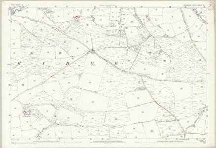 Devon XXXIII.14 (includes: Thelbridge; Witheridge) - 25 Inch Map