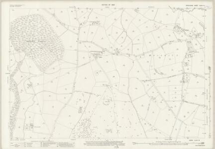 Derbyshire XLVIII.13 (includes: Boyleston; Church Broughton; Cubley; Sudbury) - 25 Inch Map