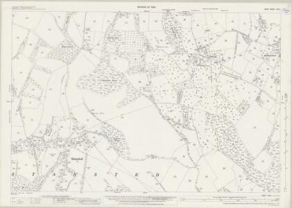 Kent XXX.1 (includes: Ash; Ridley; Stansted) - 25 Inch Map