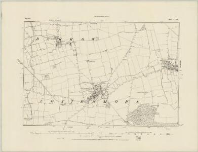 Rutland V.NW - OS Six-Inch Map
