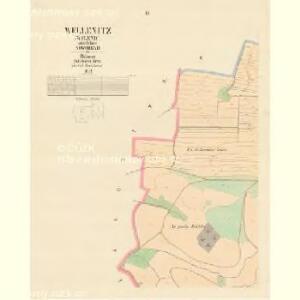 Wellenitz (Welenic) - c8358-1-003 - Kaiserpflichtexemplar der Landkarten des stabilen Katasters