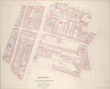 Plan of an Estate in ST. LEONARDS, SHOREDITCH