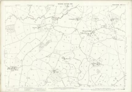 Monmouthshire XIII.3 (includes: Llanarth Fawr; Llandeilo United) - 25 Inch Map