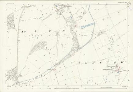 Lincolnshire LXXII.7 (includes: Gautby; Tupholme; Waddingworth) - 25 Inch Map