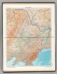 114-115.  China, North-East.  The World Atlas.