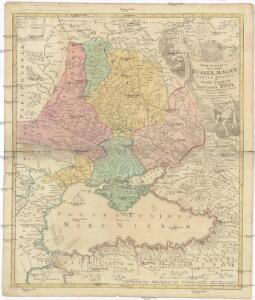 Tabula Geographica QUA PARS RUSSIAE MAGNAE, PONTUS EUXINUS seu MARE NIGRUM et TARTARIA MINOR
