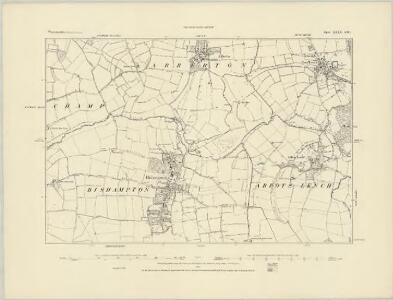 Worcestershire XXXIV.NE - OS Six-Inch Map