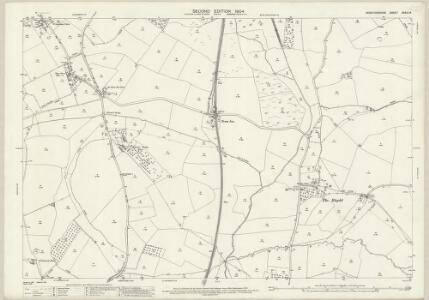 Herefordshire XXXIX.14 (includes: Allensmore; Dewsall; Much Dewchurch; St Devereux; Treville) - 25 Inch Map