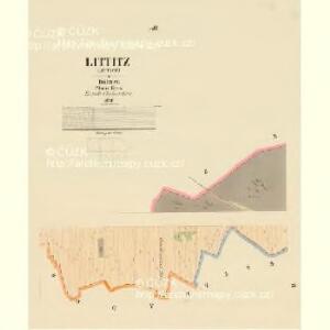 Littitz (Littice) - c4157-1-006 - Kaiserpflichtexemplar der Landkarten des stabilen Katasters