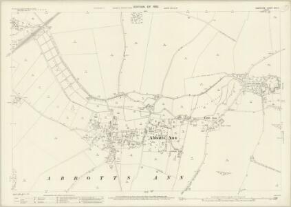 Hampshire and Isle of Wight XXIII.11 (includes: Abbots Ann; Upper Clatford) - 25 Inch Map