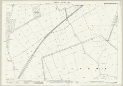 Northamptonshire XVII.14 (includes: Newton; Oakley; Rushton) - 25 Inch Map