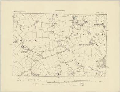 Suffolk LXXV.SW - OS Six-Inch Map