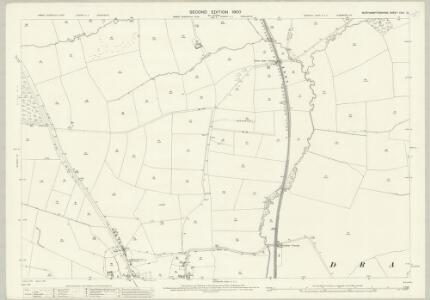Northamptonshire XXIV.13 (includes: Draughton; Harrington; Kelmarsh; Maidwell) - 25 Inch Map