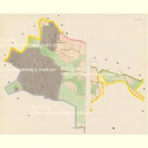 Przetschin - c6156-1-001 - Kaiserpflichtexemplar der Landkarten des stabilen Katasters
