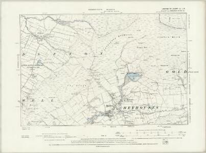 Lancashire LV.NW - OS Six-Inch Map