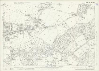 Sussex XIV.5 (includes: Horsham; Horsham Rural; Lower Beeding) - 25 Inch Map