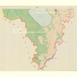 Blauda (Bludoff) - m0118-1-008 - Kaiserpflichtexemplar der Landkarten des stabilen Katasters