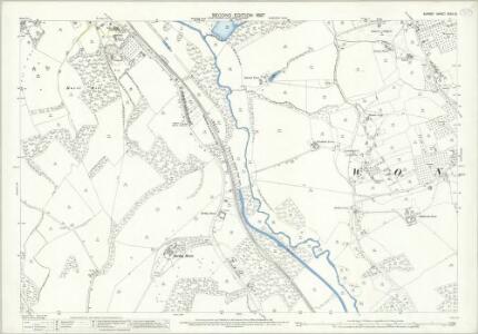 Surrey XXXII.13 (includes: Bramley; Wonersh) - 25 Inch Map
