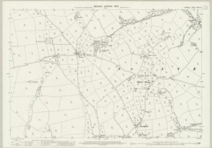 Cornwall XXVIII.16 (includes: St Ive) - 25 Inch Map
