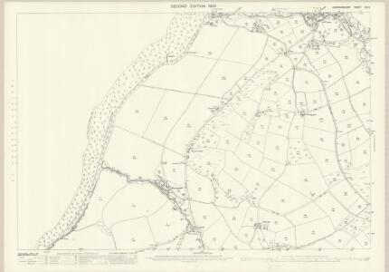 Cardiganshire XIX.2 (includes: Llanddewi Aber Arth; Llansanffraid) - 25 Inch Map