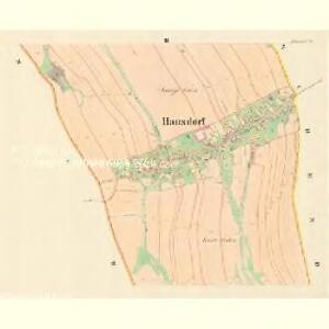 Hausdorf (Hukowice) - m0925-1-002 - Kaiserpflichtexemplar der Landkarten des stabilen Katasters