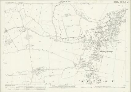 Berkshire X.14 (includes: Culham; Drayton; Milton; Sutton Courtenay) - 25 Inch Map