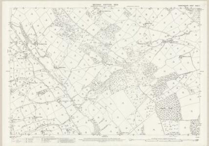 Herefordshire XXXVII.11 (includes: Craswall; Michaelchurch Escley) - 25 Inch Map