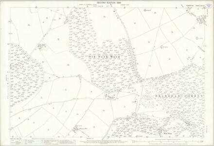 Hampshire and Isle of Wight XLII.15 (includes: Bishops Sutton; Bramdean; Cheriton; Ropley; West Tisted) - 25 Inch Map
