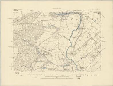 Shropshire LXXVII.NW - OS Six-Inch Map