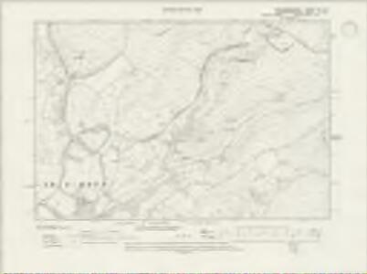 Brecknockshire XIII.SE - OS Six-Inch Map