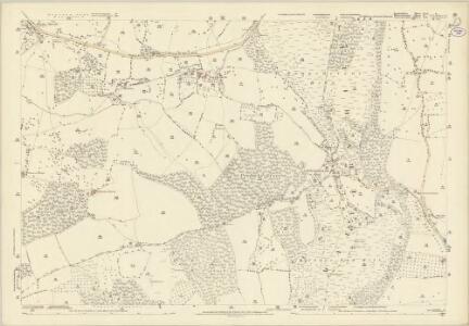 Herefordshire XLII.6 (includes: Berrow; Bromsberrow; Castlemorton; Eastnor) - 25 Inch Map