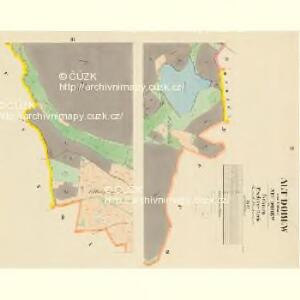 Alt Dobew - c1157-2-002 - Kaiserpflichtexemplar der Landkarten des stabilen Katasters