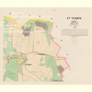 Putimow - c6292-1-002 - Kaiserpflichtexemplar der Landkarten des stabilen Katasters