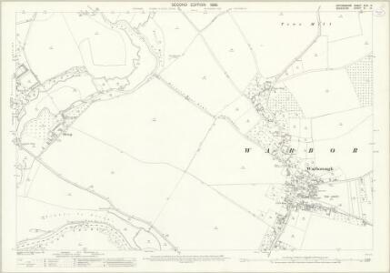 Oxfordshire XLVI.14 (includes: Brightwell Cum Sotwell; Dorchester; Warborough) - 25 Inch Map