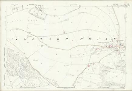 Dorset IX.9 (includes: Ashmore; Donhead St Mary; Tollard Royal) - 25 Inch Map