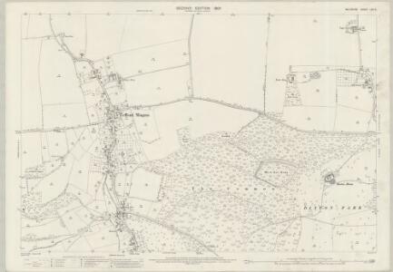 Wiltshire LXV.5 (includes: Dinton; Teffont) - 25 Inch Map