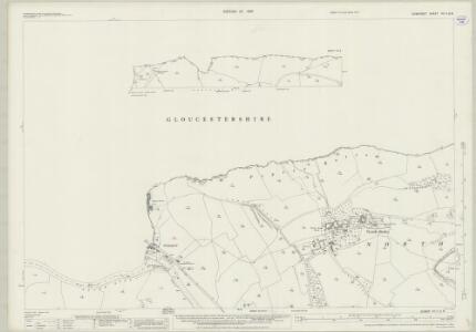 Somerset VII.11 & 8 (includes: Bitton; Charlcombe; Cold Ashton; Doynton; Keynsham; North Stoke; Weston; Wick And Abson) - 25 Inch Map