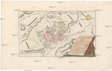 Accurater Plan der Stadt u. Vestung Schweidniz, samt der könig. preus. Attaque A. 1758