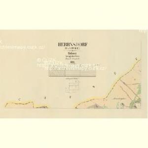 Herrnsdorf (Panowice) - c1834-1-001 - Kaiserpflichtexemplar der Landkarten des stabilen Katasters