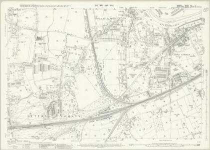 Surrey XII.7 (includes: Thames Ditton) - 25 Inch Map