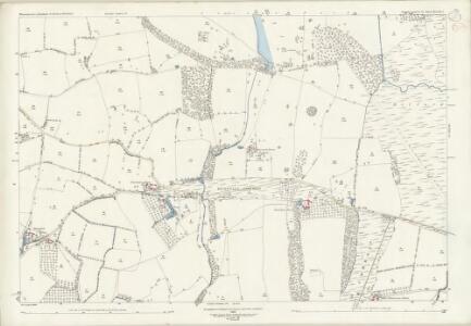 Worcestershire XLVIII.1 (includes: Croome Dabitot; Defford; Earls Croome; Hill Croome; Severn Stoke) - 25 Inch Map
