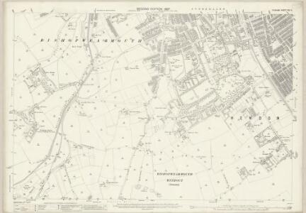 Durham XIV.2 (includes: Sunderland) - 25 Inch Map
