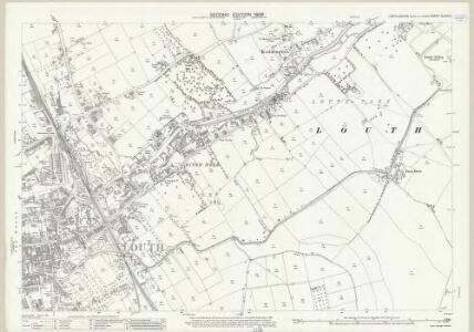 Lincolnshire XLVIII.14 (includes: Keddington; Louth; Stewton) - 25 Inch Map