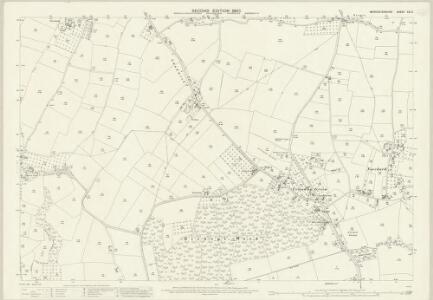 Worcestershire XXI.3 (includes: Hartlebury; Ombersley) - 25 Inch Map